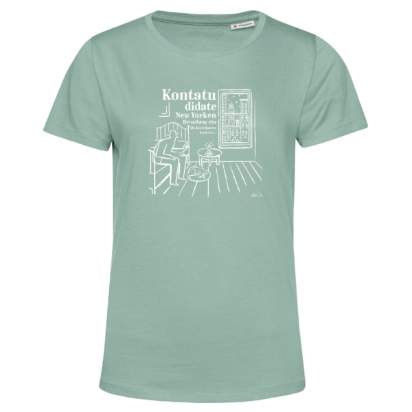 Kontatu didate... menda koloreko kamiseta - Euskara logikoa da